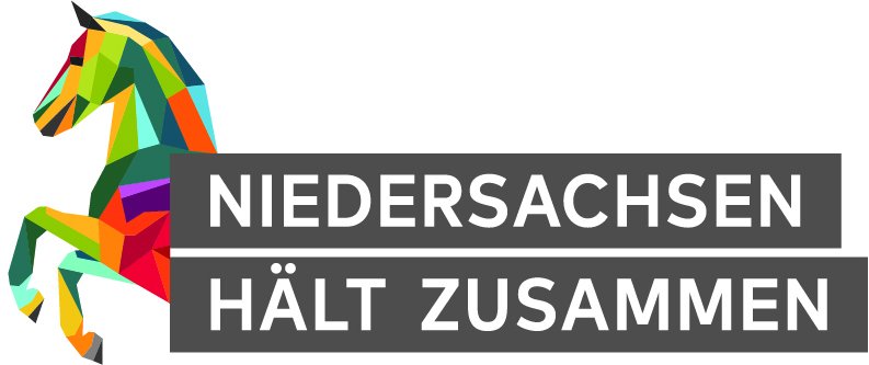 Logo Bündnis Niedersachsen hält zusammen