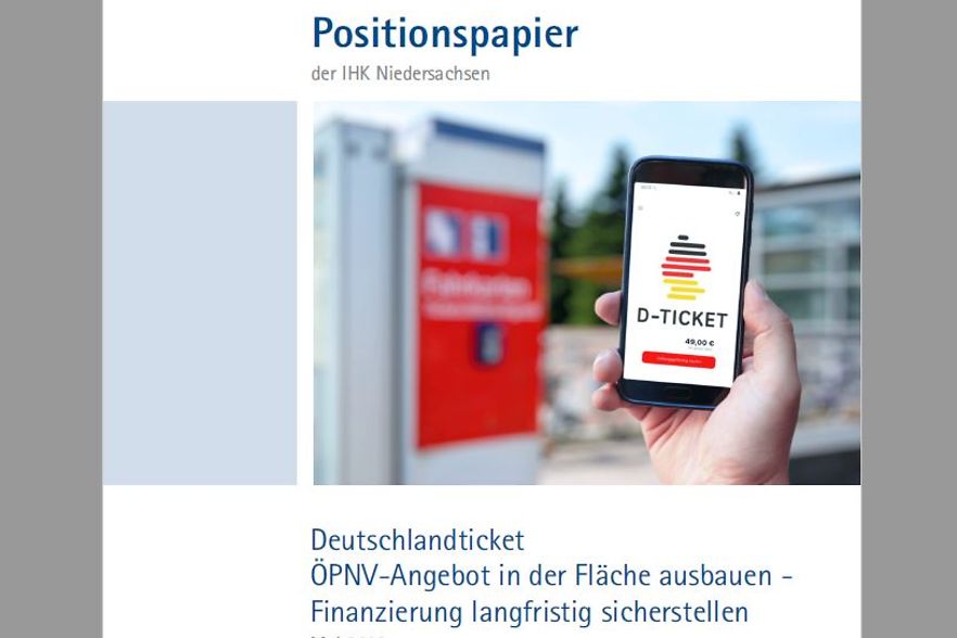 Titelbild Positionspapier Deutschlandticket